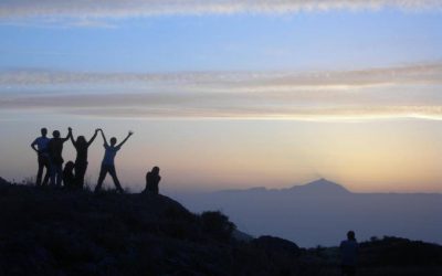 Montañismo. Caldera de Tejeda. Barrancos del Cofre, Siberio y El Juncal.
