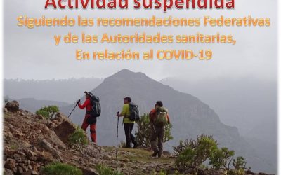 Montañismo. Macizos de Altavista y Tirma (ACTIVIDAD SUSPENDIDA).