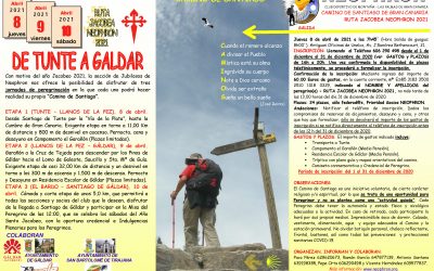 RUTA JACOBEA NEOPHRON 2021 – Camino de Santiago de Gran Canaria (SUSPENDIDA Y POSPUESTA HASTA NUEVO AVISO).