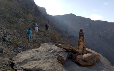 Montañismo. Cumbres de Amurga.